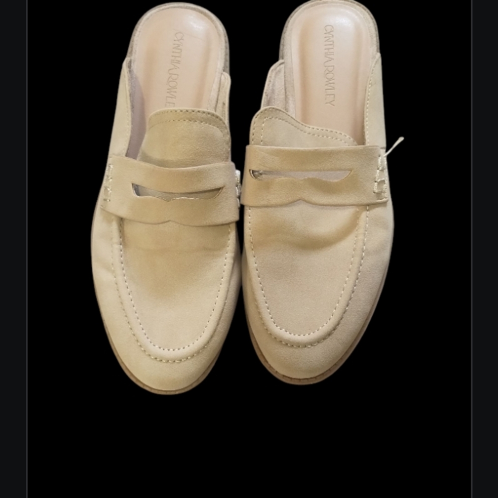 Cynthia Rowley Beige Women's Slip-On Loafers